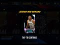 I Pulled An Insanely High Diamond From Season Simulation In NBA 2K Mobile!