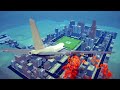 Realistic Fictional Airplane Crashes and Emergency Landings #4 | Besiege