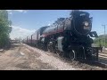 Railfanning in Franklin Park Illinois while CP 2816 is on display