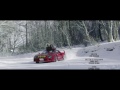 Ferrari F40 Snow Drifting In Japan