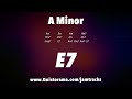 Slow Blues Guitar Backing Track - A Minor