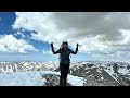 14er Tabeguache Peak via West Ridge RT from Jennings Creek TH, San Isabel National Forest, Colorado