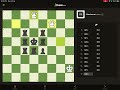 Chess impressive s mate  by the queens