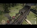 RDR2 - The Legendary Bull Gator Vs Train