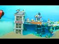 Water Tornado Vortex Whirlpool Takedown Lego City with 100 Minifigures - Lego Dam Breach Experiment