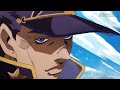 Okuyasu Assists Jotaro