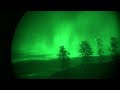 Massive solar flare caught on camera in night vision