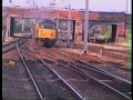 Railways. British Railways Warrington Bank Quay and Arpley 1995