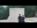 Tomb of Unknown Soldier - Taps and laying of wreath