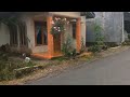 Tur jalan kaki virtual | Walk along the road in the village uphill