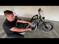 Jeff's Honda Shadow Bobber Chopper FULL BUILD Walk-through