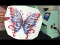 SUBLIMATION ON CLEAR HTV FOR DARK FABRIC | SUBLIMATION ON COTTON
