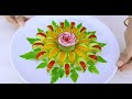 5 Brilliant Radish Flower Garnishes | DIY Collections of Vegetable Designs