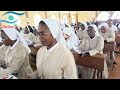 Sisters Regina Musenyia and Elizabeth Musenyia of The most Precious blood sisters take their vows.