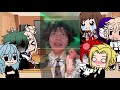 Mha reacts to Villain Deku || Togadeku || Todomomo || KiriKami