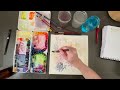 Get Back Into Painting: Loose Watercolor Dahlias