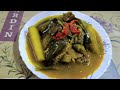 Brinjal Potato Curry With Dry Fish
