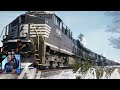 Norfolk Southern Heavy Coal Train | Train Sim World 3