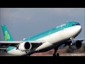 Aer Lingus Airbus A330-300 Take Off Dublin Airport
