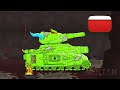 Exploding a Tank Column - All Series Cartoons about tanks