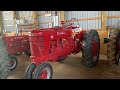 Farmall M Cold Start