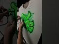 Painting BOOGIE | airbrush graffiti art