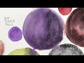 Top tips for granulating watercolours | How to make some super granulating mixes