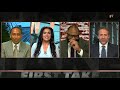 Stephen A. reacts to BABY First Take