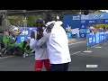 Eliud Kipchoge Marathon World Record 2022 - Finish of the BMW BERLIN MARATHON