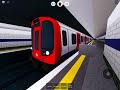 London Underground Circle Line in Roblox! Riding the S8 stock from Downing Square to Wayholt