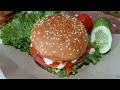 Burger Homemade  yang  lezat dan murah meriah#burger #channelqyuu #kuliner