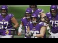 Raiders vs Vikings Madden 23 Gameplay