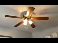 4 ceiling fans at my aunts house