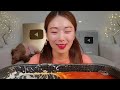 ASMR 엽기떡볶이 두통 먹을 수 있을까?🤔 리얼먹방 :) Spicy tteokbokki, Cream tteokbokki MUKBANG