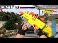 Nerf War | Water Park & SPA Battle 25 (Nerf First Person Shooter)