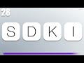 Scrambled Word Games Vol. 3 - Guess the Word Game (4 Letter Words)