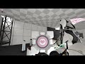 Lets Play Portal 2 co-op community test chambers! w/ Coop