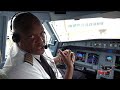 Uganda Airlines Airbus A330-800neo Cockpit to Johannesburg