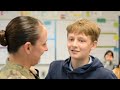 Military mom surprises sons at school after deployment