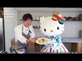 【チャンネル初ゲスト！】キティちゃんと一緒に料理！？炊飯器に入れるだけ！簡単シーフードピラフの作り方