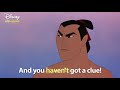 I'll Make A Man Out Of You | Mulan Lyric Video | DISNEY SING-ALONGS