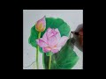 How to draw Lotus Flower. How to draw flower.08
