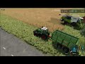 Farming Simulator 22 - Cap #19 :  cosechando avena - vendiendo lechuga    #farmingsimulator22