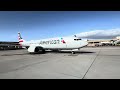Boeing 737-800 Pushback Near Concourse | Phoenix Sky Harbor