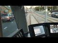 Driver's Twilight View Gold Coast Tram Helensvale to Broadbeach South Queensland