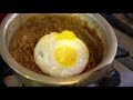 Instant noodles at Gwangjang Market [Korean street food]