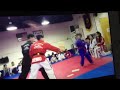 Demo Team Board Breaking (Non-Stop Spinning Hook Kick)