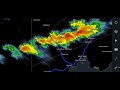 Thunderstorm with torrential rainfall in Southern NB 7/3/22