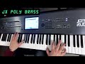 Roland JX-8P into Korg Kronos/ Korg Nautilus - JX Logia Rev 2.0