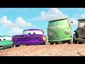 Looking for Disney Pixar Cars: Lightning McQueen, Tow Mater, Sally, Cruz Ramirez, Doc Hudson, Guido